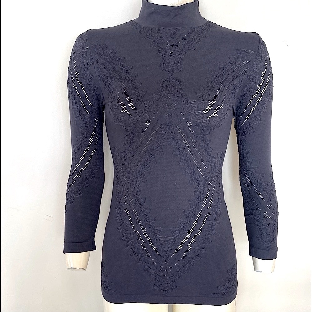 Bebe Laser-cut Bodycon Top, perfect condition